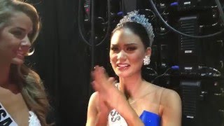 A message from Miss Universe 2015 Pia Alonzo Wurtzbach [upl. by Malone148]