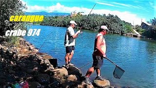 Crab Fishing Big Crabs🦀Petite Carangues Fishing 974 🦀 [upl. by Churchill]