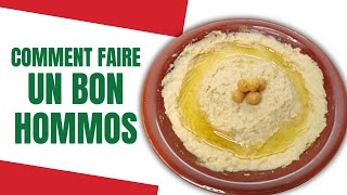 🇱🇧 RECETTE HOUMOUS LIBANAIS  HOMMOS BI TAHINI  HUMMUS FAIT MAIN  CUISINE LIBANAISE [upl. by Noremac]