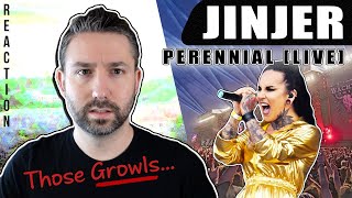 Songwriter REACTS to Jinjer  Perennial LIVE at Wacken 2019 First Listen [upl. by Eznyl]