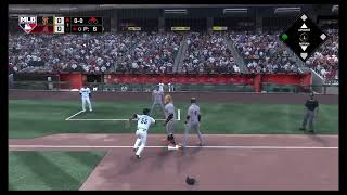 How in the HELL did the base runner NOT keep running and score on this [upl. by Beghtol]