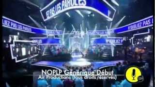 NOUBLIEZ PAS LES PAROLES  Générique début  2012 Version Studio [upl. by Aihtnyc]