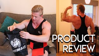 FitBeast Resistance Band Set Workout and Review [upl. by Nessy550]