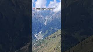 On the way to Rohtang Pass 13058 ft rohtang himalayas travel bike manali india jaihind [upl. by Rowena]