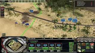 Axis amp Allies Axis Campaign Mission 2 Battle of El Alamein Germany [upl. by Derreg]