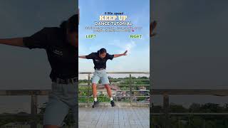 Keep Up Tiktok Dance Tutorial Slow and Mirrored [upl. by Sirromal]