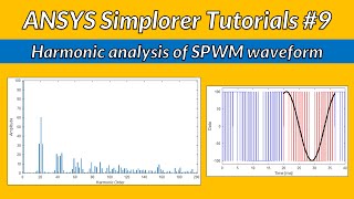 Calculation of SPWM signal harmonics Tutorial 9 [upl. by Atiuqan]