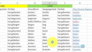 Lernhilfen mit Excel erstellen Video 3von4 [upl. by Friday782]