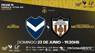 ALVEAR VS DEPORTIVO METALÚRGICO  Domingo 23 de Junio  1930HS [upl. by Dame]