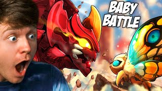 Reacting to BABY DESTOROYAH vs BABY MOTHRA [upl. by Pittel]