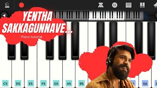 Yentha Sakkagunnave song piano tutorial  Rangasthalam  ThisIsDSPMusic [upl. by Adniles]