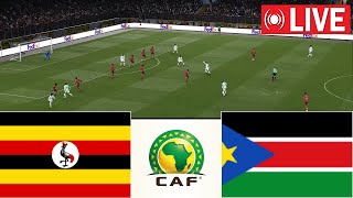 🔴 LIVE  Uganda vs South Sudan  African Cup of Nations  Full Match Streaming [upl. by Younger609]