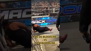 BLOODLINE FIGHT 🤩 📽️  Romanmoxfan2010 ✨️tribalchief wwe romanreings ogbloodline smackdown [upl. by Pallaton]