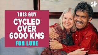 Indiatimes  Indian Artist PK Mahanandia Cycled Over 6000 Km For Love [upl. by Ecyla]