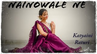 Nainowale ne  Sitting choreography  dance cover  semiclassical  Katyaini Raturi [upl. by Srevart]