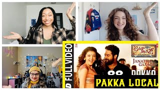 quotPakka Localquot REACTION  Janatha Garage JR NTR Kajal Agarwal Geetha Madhuri Sagar [upl. by Demha942]