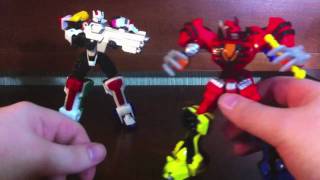 Review Retrofire Series  SPD Delta Squad amp Jungle Pride Megazords Power Rangers Samurai [upl. by Eachelle103]