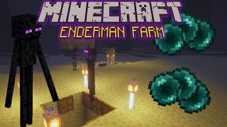 NEWEST ENDERMAN FARM [upl. by Avitzur]