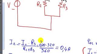 Esercizio con il partitore di corrente [upl. by Cart440]