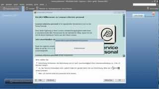 Lexware eService Pernonal einrichten in Lexware Lohn amp Gehalt 2012 [upl. by Littell]