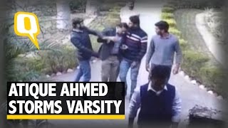 The Quint Armed Men Led by SP’s Atique Ahmed Assault Varsity Staff [upl. by Rhynd2]