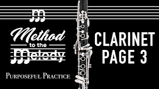 Method to the Melody Clarinet Page 3 [upl. by Sabine40]