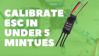 How to Calibrate an ESC in less than 5 Minutes 2020 [upl. by Rip759]