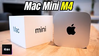 M4 Mac Mini Unboxing  The Smallest Mac Ever Made [upl. by Gilli]