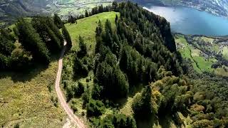 Walenstadt wingsuit base Crack line 9292023 flat and deep [upl. by Acisse781]