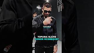 Topuria SLAMS Conor McGregor [upl. by Levenson398]