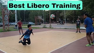 Professional Libero Defensive Training 2024 [upl. by Kora289]