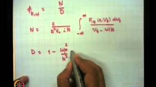 Mod01 Lec35 Landau damping and growth of waves [upl. by Elokin869]