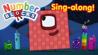 Singalong  Numberblocks Songs  One Hundred [upl. by Nnylatsyrk]