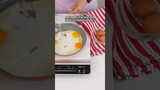 Pour water over the eggs and youll see why chefs use this trick [upl. by Anon]