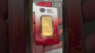 100g Metalor Gold Bar [upl. by Ased]