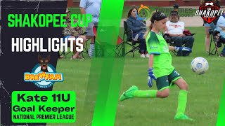 Goalie Highlights from The Shakopee Cup A CRAZY weekend of SAVES [upl. by Rochkind693]