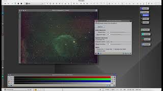 Pixinsight and Photoshop  Astrophotography Workflow  Editing Dolphin Head Nebula [upl. by Eniruam]