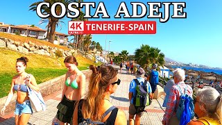 TENERIFE  COSTA ADEJE  Check the Current Appearance 😎 4K Walk ● February 2024 [upl. by Asikal]