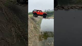 Thar Cross Bridge 😱 bride accidenttruck thar tharlover crossbridge thar4x4 [upl. by Errick]