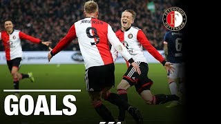 ALLE GOALS  Eerste seizoenshelft 201819 [upl. by Stutzman444]