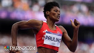 Marileidy Paulino LEADS THE PACK to win 400m in Olympic record  Paris Olympics  NBC Sports [upl. by Tyre]