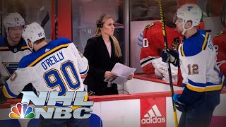 NHL on NBCs allfemale broadcast showed girls whats possible  Hockey Day in America  NBC Sports [upl. by Travus]