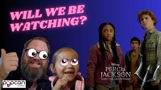 Pop Reacts  Percy Jackson and the Olympians Trailer Rection [upl. by Ynattir]