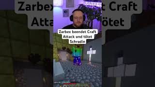 Schradin hat locker über 100 Tode  zarbex schradin craftattack minecraft twitchde shorts [upl. by Fasano]