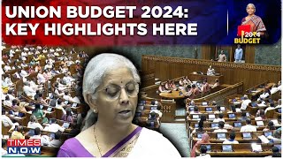 Budget Highlights Nirmala Sitharaman Details Indirect Tax Blueprint Major Yuva amp Nari Shakti Push [upl. by Ueihttam685]