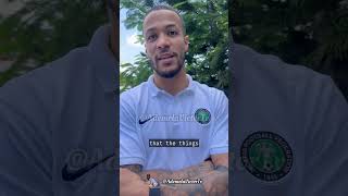 How to go Pro  Nigeria Super Eagles Players advice to young footballers Ekong amp OsayiSamuel [upl. by Sirtimed]