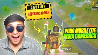 PUBG Lite Unban 😍 PUBG Lite Back in INDIA  PUBG Lite New Update  PUBG lite India  LION x GAMING [upl. by Borrell]