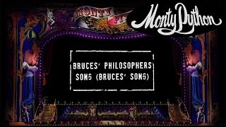 Monty Python  Bruces Philosophers Song Bruces Song Official Lyric Video [upl. by Behlke568]