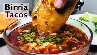 Easiest Birria Tacos Ever  Birria de Cerdo  Pork Birria  Slow Cooker Mexican Recipe [upl. by Nnylav]