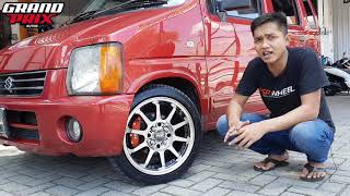 Modifikasi Suzuki Karimun Ft Hsr Wheel Ring 15 Tambah Eleegan [upl. by Ardnwahs909]